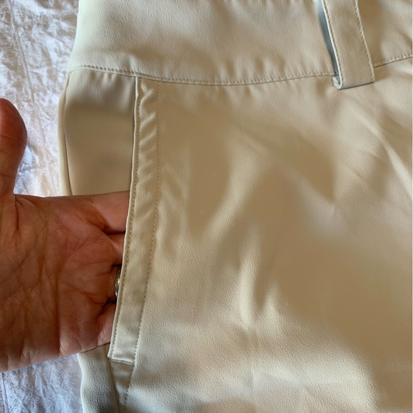 Nike Golf Khaki Skort Womens 10 Tour Performance Dri Fit - Picture 3 of 15